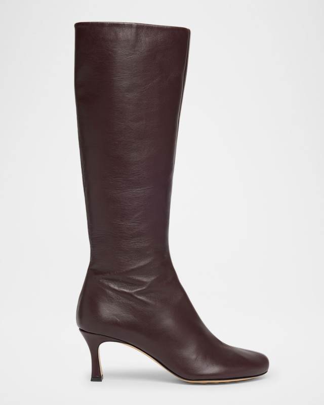 Lagoon Nappa Leather Knee-High Boots